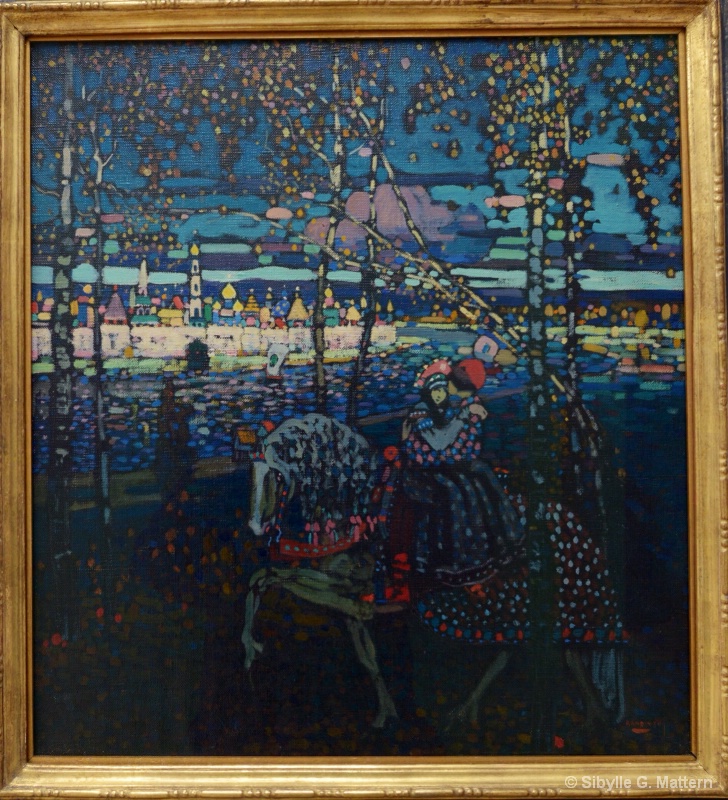  My Favourite Painting: Kandinsky Reitendes Paar - ID: 14367825 © Sibylle G. Mattern