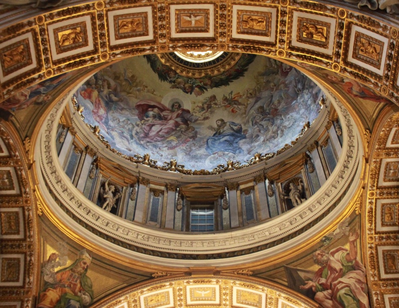 Vatican (St. Peter's): Ceiling design