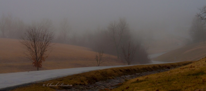 Foggy Road - ID: 14370583 © Chuck Bruton