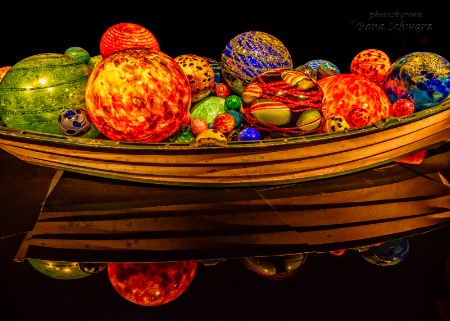 Chihuly Boats