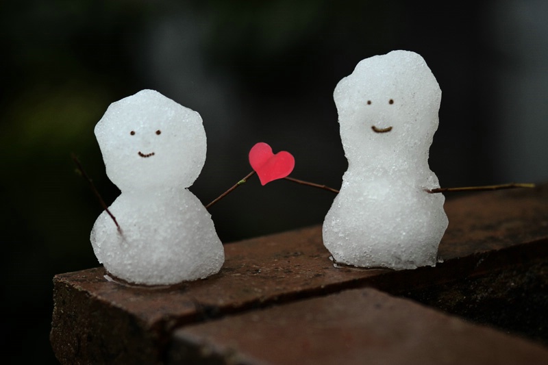 Snowman Love