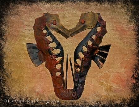 Seahorse Heart of Love
