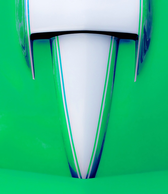 'Vette Hood Abstract - ID: 14381239 © Martin L. Heavner