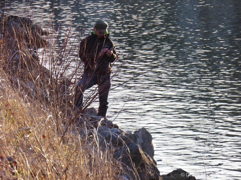 Solitary Fisherman at Lake Guntersville