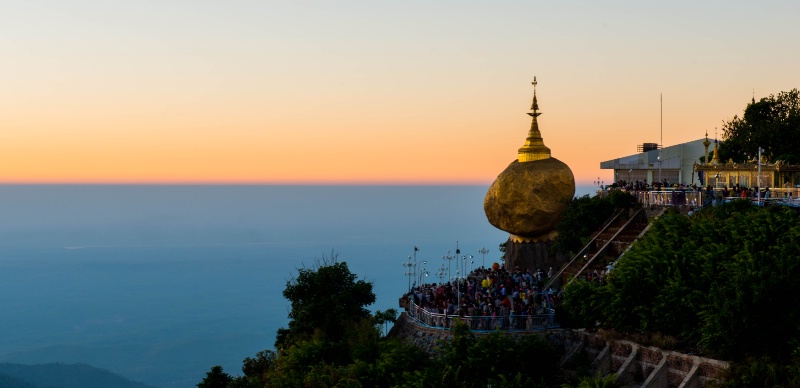 Golden Rock Pagoda