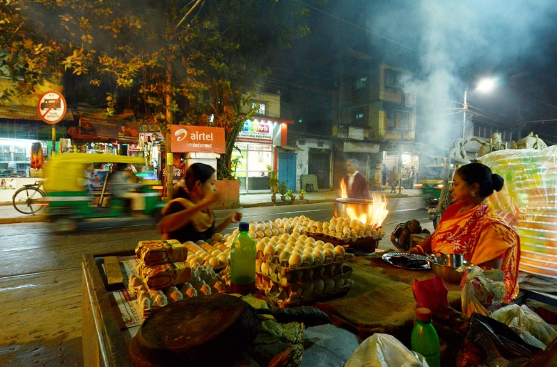 Roadside Food Stall