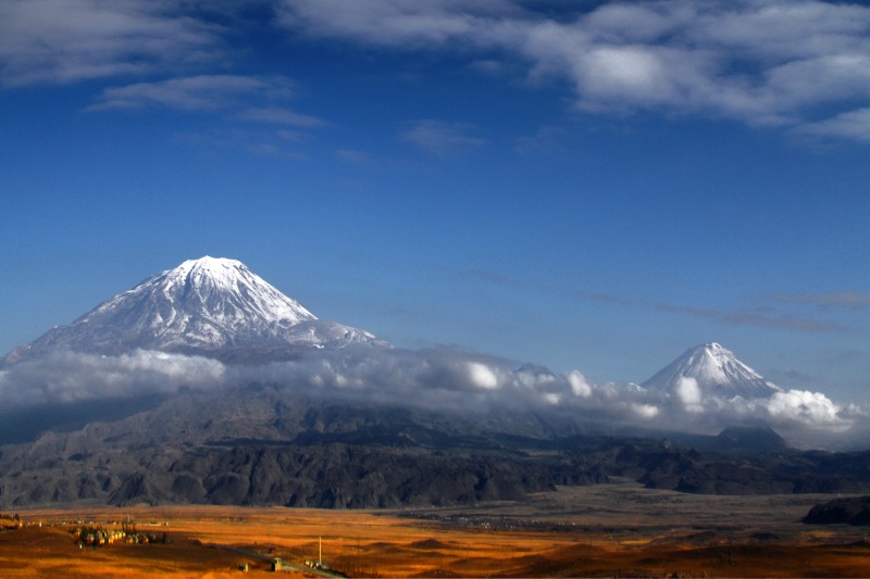 Mt Ararat with its two peaks