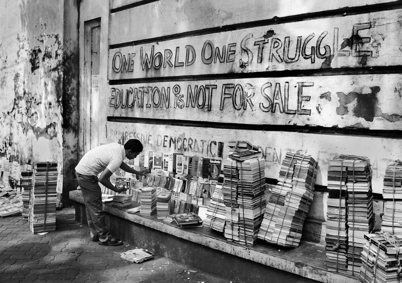 Book Seller at Coolege Street