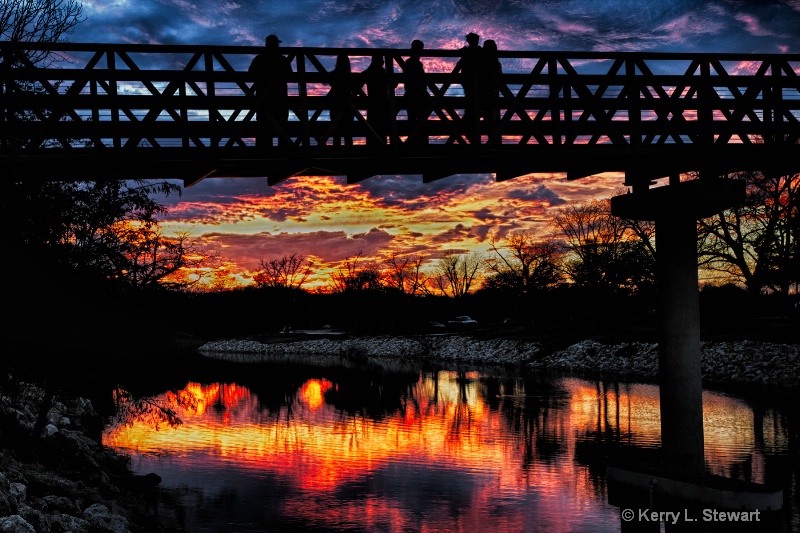 Watching the Sunset - ID: 14395666 © Kerry L. Stewart