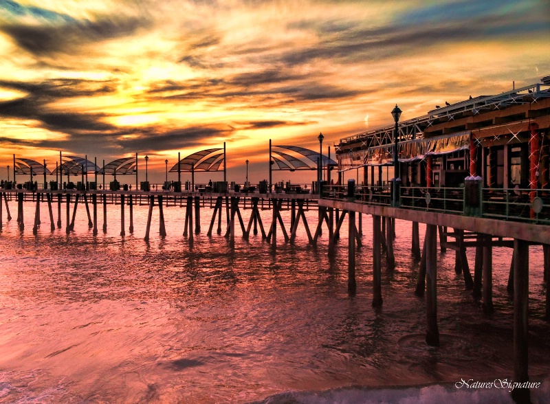 ~ Sunset On The Pier ~