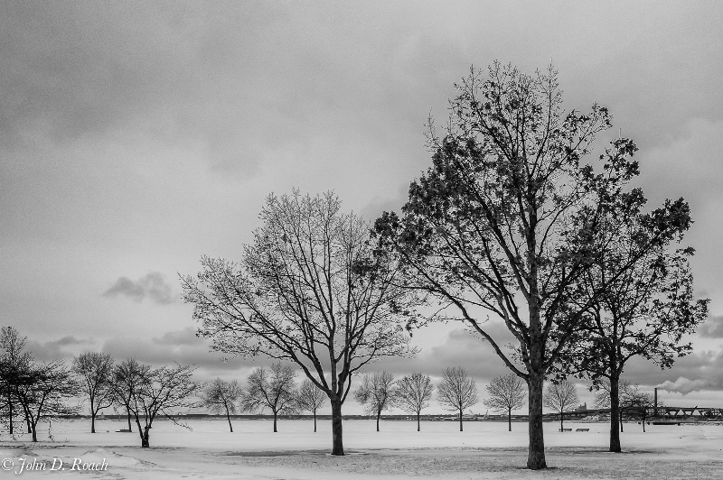 A Milwaukee Winterscape in March - ID: 14397757 © John D. Roach