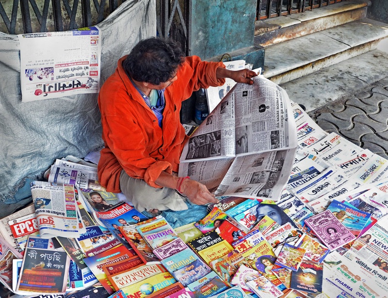 News Paper Vendor