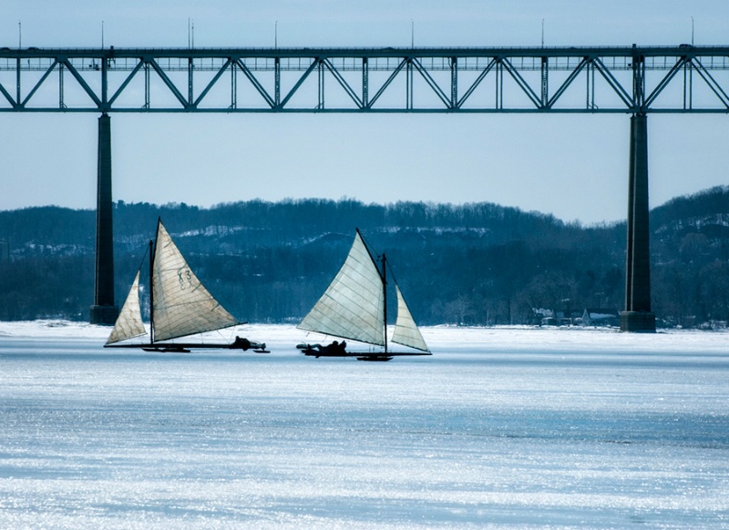 Ice Sailing