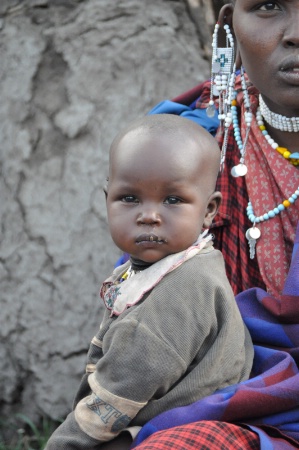 Maasai Mother and Child