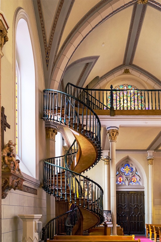 Spiral Staircase, Loretto Chapel, Santa Fe