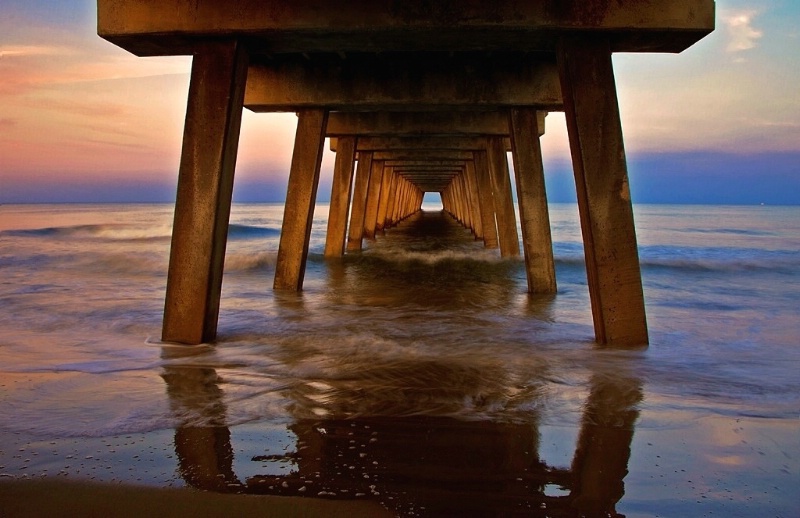 Under the Boardwalk