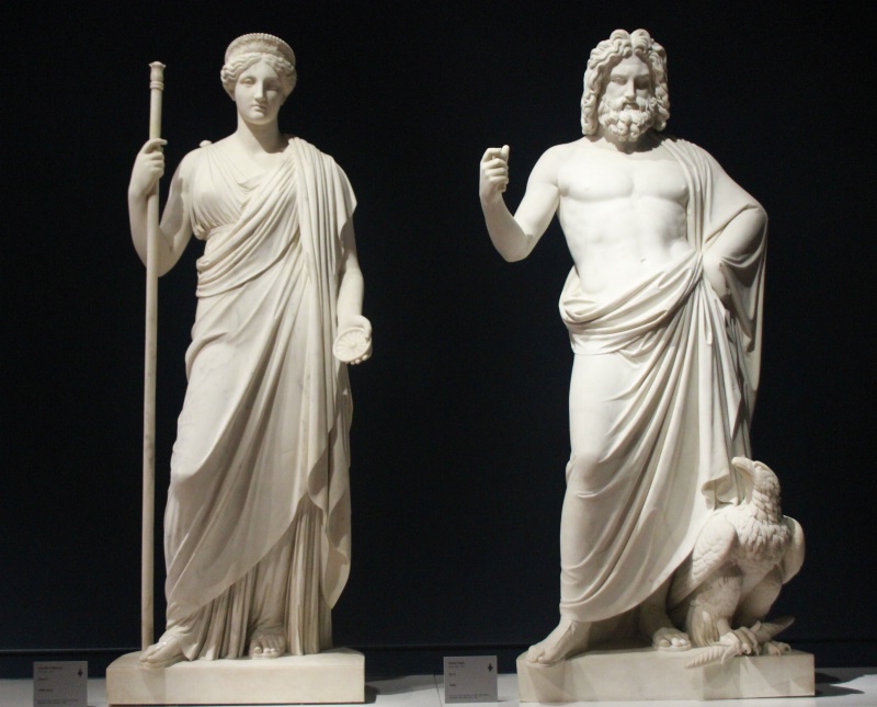 Two statues from Rome