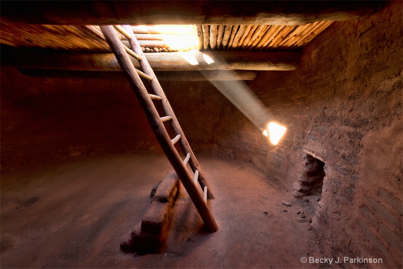 Kiva at Pecos Historical Site