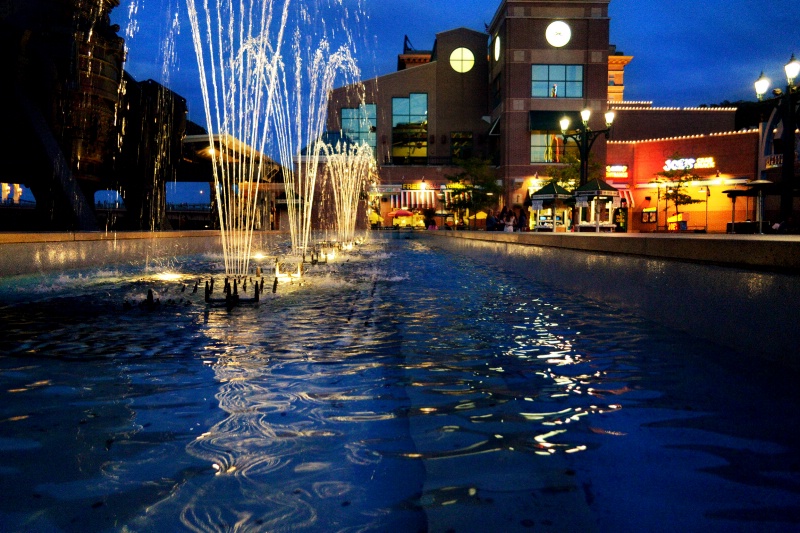 Fountain at Station Square