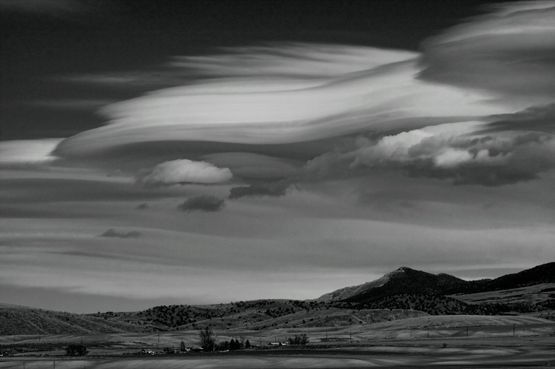 Clouds over the valley