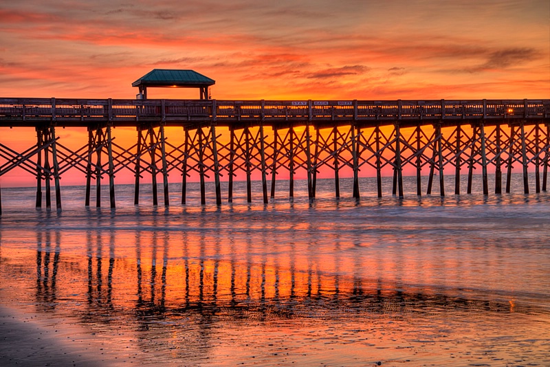 Folly Pier Sunrise