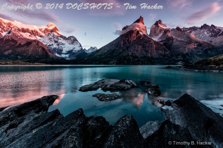 Sunrise Over Cuernos del Paine