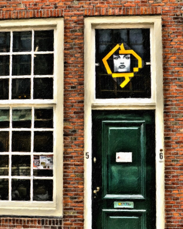 face at my door - ID: 14426378 © John R. Grede