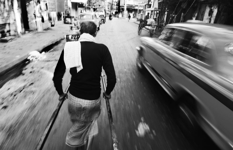 Rickshaw Puller of Kolkata