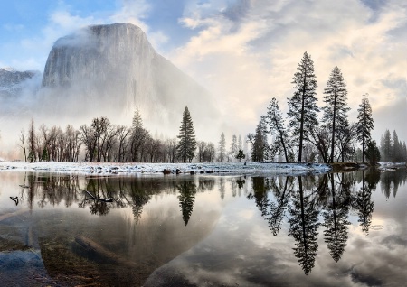 Merced River and El Capitan