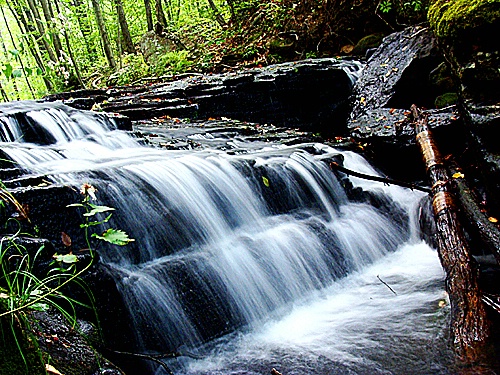 WH Poconos - Lehigh Gorge Waterfall