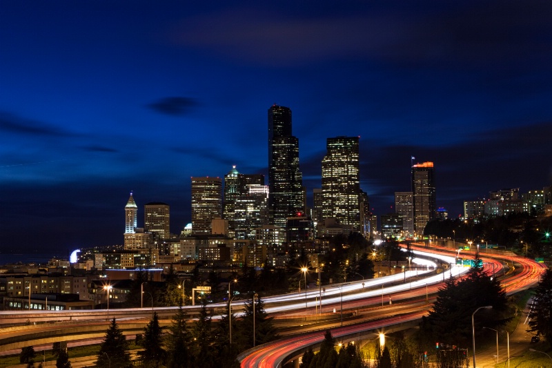 Twilight Over Seattle