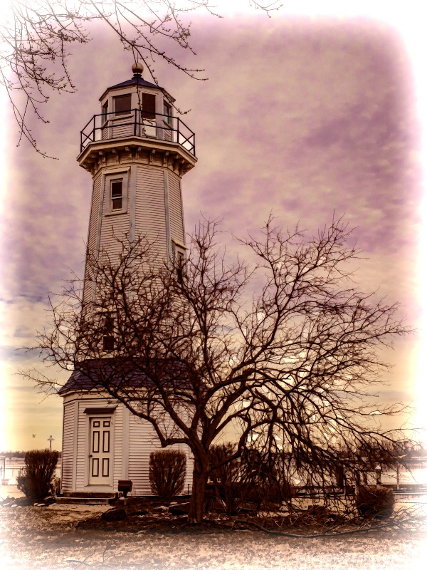 Niagara River Rear Range Lighthouse
