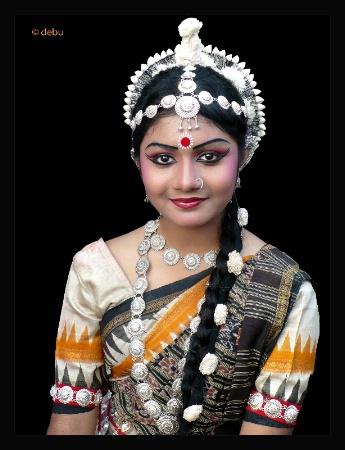 Indian odissi dancer...