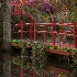 © Carol Flisak PhotoID # 14439062: The Red Bridge ~ Magnolia Gardenes