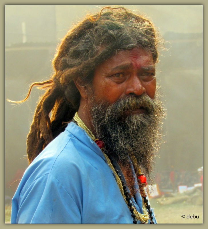 A Sadhu(Monk)...