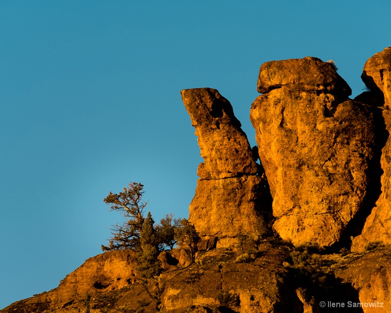 Golden Hour Light at Smith Rock