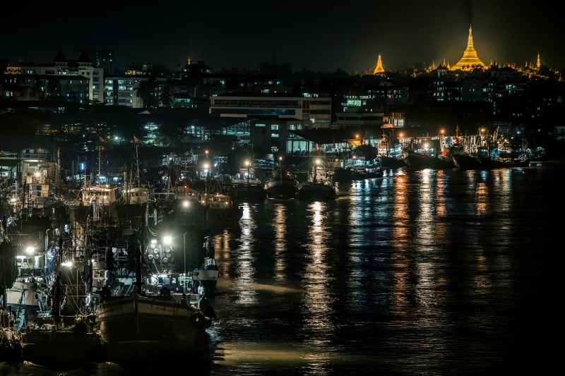 Night Life Of Yangon