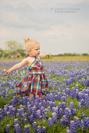 ~Carefree in Blue Bonnets~