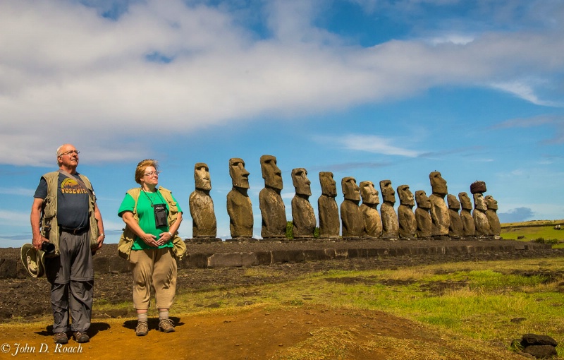 Ahu Tongariki -- Easter Island plus Two - ID: 14465311 © John D. Roach