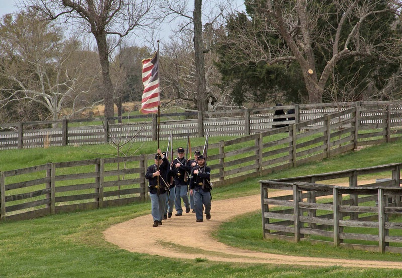 sc-2 federals near  the arms staging  area