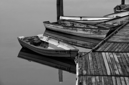 The Photo Contest 2nd Place Winner - Dinghies at the Dock