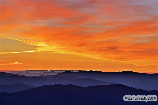 Dawn at Clingmans Dome - ID: 14475234 © Zelia F. Frick