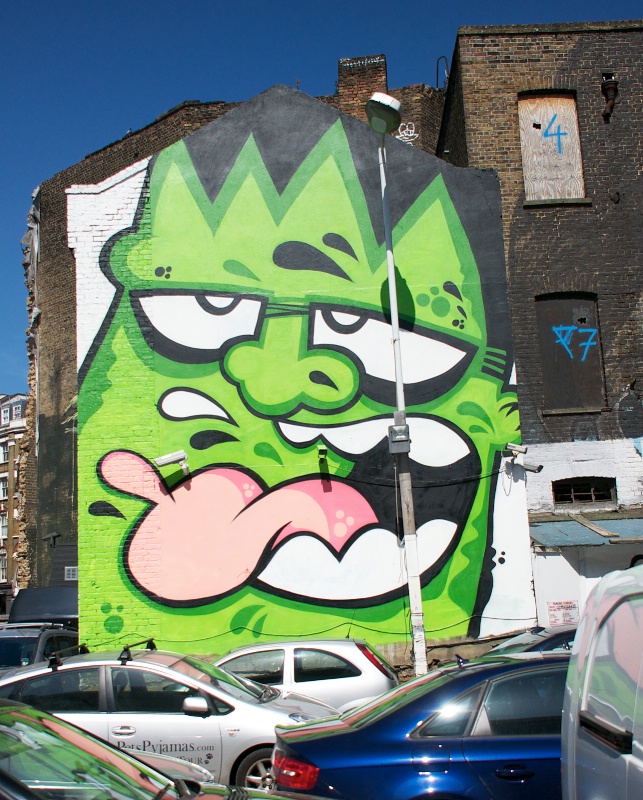 Cartoon Street Art London