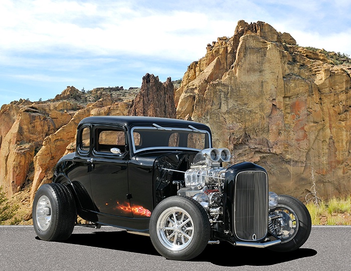 1932 Ford 5 Window Coupe - ID: 14487498 © David P. Gaudin