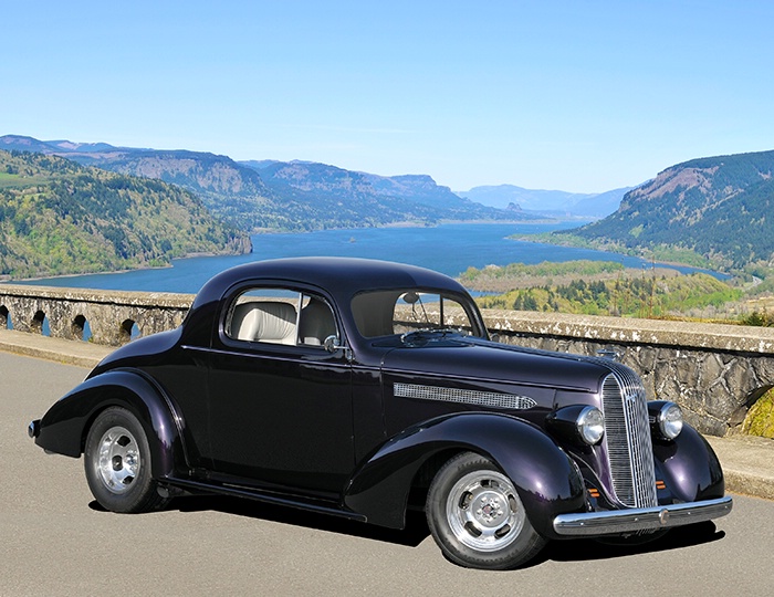 1936 Pontiac 3 Window Coupe - ID: 14488629 © David P. Gaudin