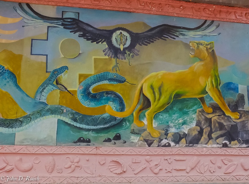 Peru - a Cusco street mural