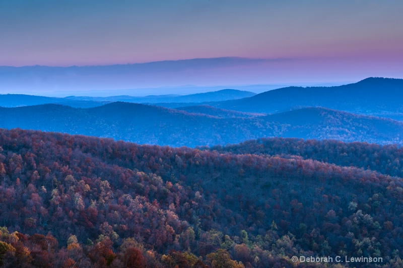 Blue Ridge Dawn - ID: 14494132 © Deborah C. Lewinson