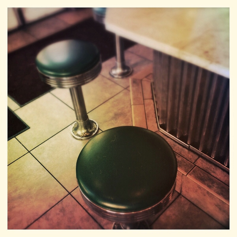 Diner table for two in New Orleans