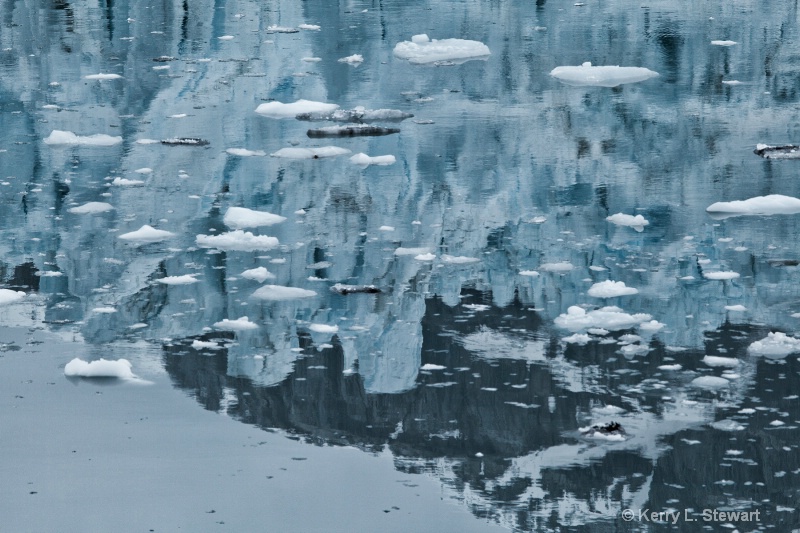 Margerie Glacier Reflection No. 1