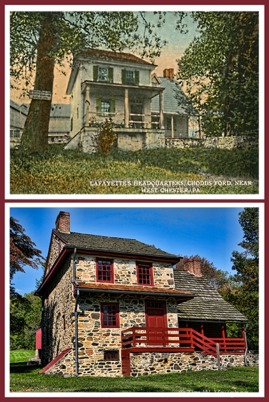  Layfayettes Headquarters Then and Now #429 - ID: 14509774 © Timlyn W. Vaughan